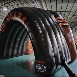 Equipo comercial, equipo deportivo duradero gigante, casco inflable de PVC, túnel de oso para deporte de fútbol - Product Image 5