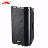 VAMAV Enceintes MERCURYDSP 1501 Full Range 350W RMS Effets DSP Classe D 15 pouces Prise en charge USB/SD/BT et Micro Scène Professionnelle