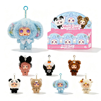 MM Suger Baby Animal Sac à casque en peluche, Pendentif, Boîte mystère, Série Fête Surprise, Jouet en peluche Kawaii, Ornement, Cadeau d'anniversaire pour fans