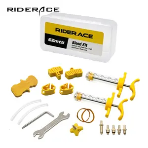 Herramienta de freno de bicicleta RIDERACE para S4 Guía de código de borde de sangrado de bicicleta RSC R Level ULT Red eTap Kit de herramientas de reparación de purga de disco hidráulico