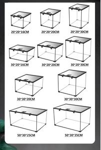 Pantalla superior de vidrio para reptiles, terrario, Habitat, Vivario, ventilación - Product Image 6