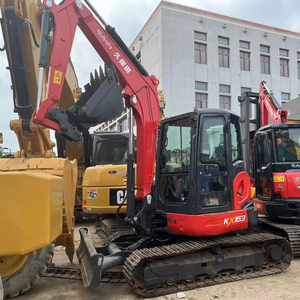 Alta calidad utilizada para mini excavadora KX163 de 3 toneladas con motor Cummins Kawasaki válvula hidráulica caja de cambios y bomba - Product Image 1