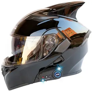 Xe máy Mũ bảo hiểm capacete Para Moto Bluetooth Mũ bảo hiểm thông minh mũ bảo hiểm casque Moto cascos xe máy