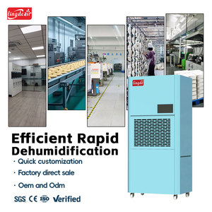 Nuovo Deumidificatore Industriale Elettrico ad Alta Capacità 198L/G con Display Digitale e Riavvio Automatico 2150W per Stabilimenti di Stampa e Alimentari - Product Image 1