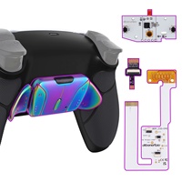 EXtremeRate Remap Back Paddles Kit Metal RISE4 V3 Remapper Kit pour PS5 Controller BDM-030/040/050 Mapping Back Buttons