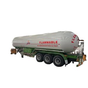 <span class=keywords><strong>Semi</strong></span>-remorque citerne à gaz GPL d'occasion à 3 essieux, 45 mètres cubes, prix compétitif - Product Image 1