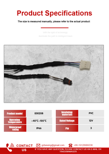 AY2 dış dikiz aynası kablo demeti montajı E00208 sol yapılandırma 2 - Product Image 5