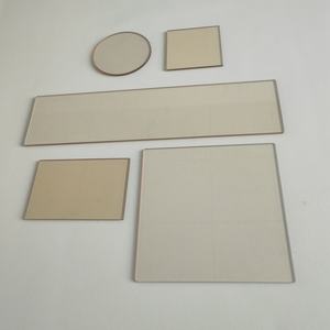 Panneaux en verre céramique ultra clairs à haute résistance aux chocs thermiques, surface non poreuse pour le verre d'insertion de porte en verre de cheminée - Product Image 2