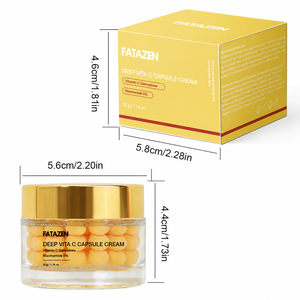 NUOVA Crema in Capsule Dorata con Vitamina C Profonda, Idratante, Sbiancante, Anti-Età, Rassodante, Riducente Rughe Sottili, Potenziante di Elasticità - Product Image 6