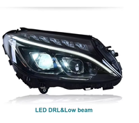 SJC Auto - Phares LED modifiés de haute qualité - Accessoires d'éclairage automobile pour Mercedes Benz W205 C180 C200 C260 2015-2021
