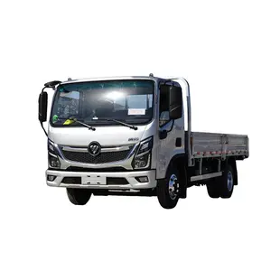 160hp Foton New Light Truck With Cummins Engine 115kw 4x2 6 Wheeler Small Cargo Truck For Sale