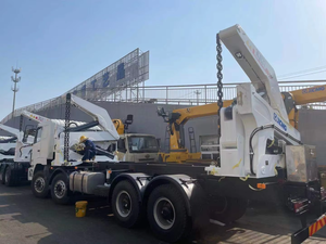 Camion-grue semi-remorque Fengniao Steel 20 pieds avec grue latérale pour la logistique et la manutention de marchandises, capacité de charge de 20001 à 25000 kg - Product Image 4