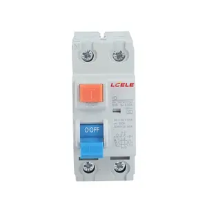 ID ELCB RCCB RCD Electrical Switch 20A 25A 40A 63A 80A RCCB ELCB Price 2 Pole Earth Leakage Circuit Breaker MCB