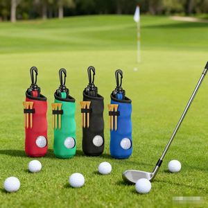 Bolsa Porta Pelotas de Golf Colorida con Capacidad para 3 Pelotas, Bolsa de Accesorios de Golf con Clip, Regalo Divertido para Golfistas, Torneos y Tees - Product Image 1