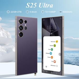 Nuevo Teléfono Inteligente S25 Ultra 2025, 22GB+2TB, Deca Core, 144Hz, Android 15, 5G CDMA, Pantalla Completa de 6.8 Pulgadas, Desbloqueado, Global, Económico - Product Image 4