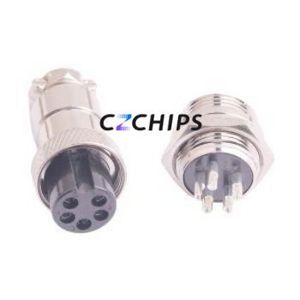 KH-GX16-5P Circular (Cable) Connector Connector ( Jack Specification: M16 )( Total PIN Count: 5P )( Gender: Male-Female Set ) - Product Image 2