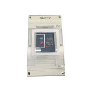 Disjuntor plastico moldado da caixa da C.C. de IP66 DC MCCB 500V 250A com caixa UV do cerco do PC da resistencia