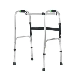 Özel tıbbi hastane çelik yetişkinler yaşlılar yaşlı dik walker rollator katlanır çerçeve koltuk yürüyüş yardımcıları engelli için