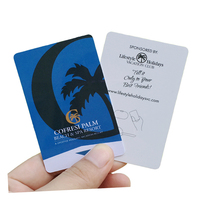 Kartu Kunci Hotel RFID 1k yang Dapat Disesuaikan 13.56Mhz Kartu Kunci Hotel