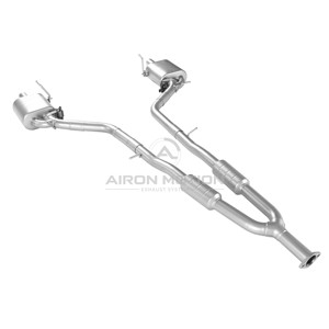 <span class=keywords><strong>Airon</strong></span> Infiniti M37/M56/Q70/Q70L Híbrido 2.5L/3.7L/5.6L Acero Inoxidable 304 de 1.6mm Pulido a Espejo con Válvulas Escape Catback Directo - Product Image 4