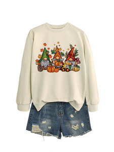 Camicia di zucca Glow Indark Bat Gothic civetta <span class=keywords><strong>felpa</strong></span> con fiocco di Halloween Bloody T Shirt Halloween <span class=keywords><strong>felpa</strong></span> di zucca - Product Image 3