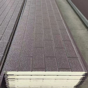 <span class=keywords><strong>2022</strong></span> vente chaude panneau de revêtement mural extérieur décoratif panneaux sandwich en PU panneau mural ignifuge - Product Image 2