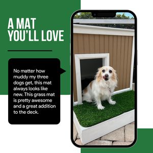 Gazon synthétique intérieur/extérieur de haute qualité 60mm Pile gazon artificiel imperméable doux pour jardin paysage décoratif - Product Image 6