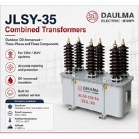 Transformateur combiné CT/VT 35 kV JLSY-35 200/5A Classe 0.2S Boîtier de mesure Achat industriel B2B