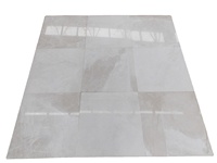 Carreaux de marbre travertin beige clair 2025, polis, de qualité supérieure, modernes, pour extérieur, prix promotionnel, fabriqués en Turquie