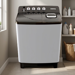 Lavadora de Doble Tina de Carga Superior Automática KIMATSU WM 120 XL Eléctrica, Nueva Condición, para Uso Comercial y Doméstico, Hoteles - Product Image 3