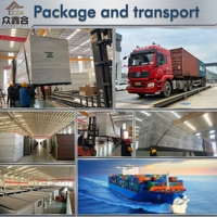 Casa Contenedor Modular Impermeable y Plegable con Certificación CE, Casas Armables en Contenedor