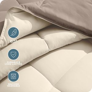 Tất cả các mùa ấm áp bộ đồ giường Comforter Duvet chèn Màu sắc đảo ngược ngỗng xuống thay thế <span class=keywords><strong>comforters</strong></span> - Product Image 3