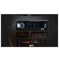 2024 Precio de fábrica Mp3 Bluetooth Llamadas manos libres Lector de tarjetas colorido Disco USB Radio Reproductor de CD para automóvil