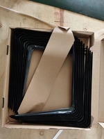 Supports d'angle triangulaires en contreplaqué 6 et 8 plis à prix abordable, quincaillerie de meubles, supports muraux flottants en métal, supports d'étagère en plastique pour bois
