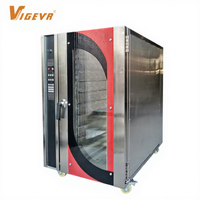 Four à convection à air chaud à commande numérique avec circulation d'air chaud pour la production uniforme de pâtisseries, biscuits, pains et croissants