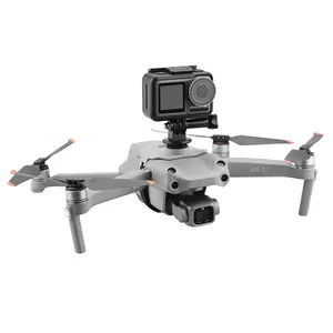 لـ Air 2S حامل كاميرا لـ Mavic Air 2S محول تركيب ملحقات متوافقة مع GoPro 12 / Action 2 / Insta360 ONE X2 / Pocket