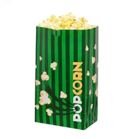 Conception personnalisée Production de sacs d'emballage en plastique Portable Frites Bonbons Pain Popcorn Loisirs Snacks Popcorn Sac