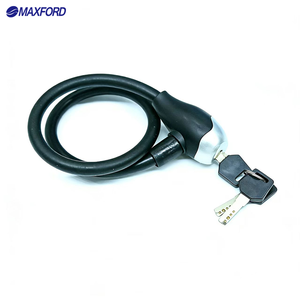 Candado <span class=keywords><strong>para</strong></span> <span class=keywords><strong>Bicicleta</strong></span> MAXFORD, <span class=keywords><strong>Cadena</strong></span> de Acero <span class=keywords><strong>para</strong></span> <span class=keywords><strong>Bicicleta</strong></span> de Montaña, Candado de Anillo de Acero, Candado <span class=keywords><strong>para</strong></span> <span class=keywords><strong>Bicicleta</strong></span> de Exterior con Llave, Candado Reforzado de Acero Resistente, Seguridad Antirrobo - Product Image 1