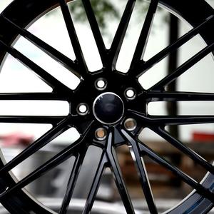 Jantes en alliage d'aluminium forgé <span class=keywords><strong>ABT</strong></span> 10Y, <span class=keywords><strong>18</strong></span>, 19, 20, 21, 22 pouces, noir brillant, 5x112, pour Audi C8 <span class=keywords><strong>RS6</strong></span>, Audi C7 RS7, Audi B9 RS4, VW - Product Image 3