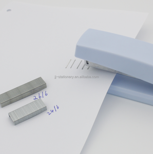 Grapadora de papel portátil <span class=keywords><strong>Kawaii</strong></span> de estilo básico de alta calidad, color Pastel para oficina, escuela, hogar - Product Image 6