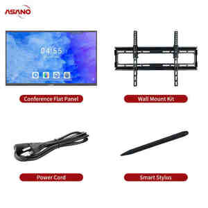 Tablero infrarrojo del sistema del OEM/ODM 4 + 32GB Android 9,0 de la venta caliente del OEM/ODM 4K Whiteboard interactivo del tacto elegante con precio bajo - Product Image 6