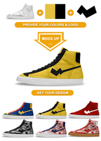 Fabricant OEM ODM de chaussures d'usine avec logo personnalisé et vente en gros de chaussures mi-vintage colorées noires pour hommes et femmes baskets décontractées de skateboard