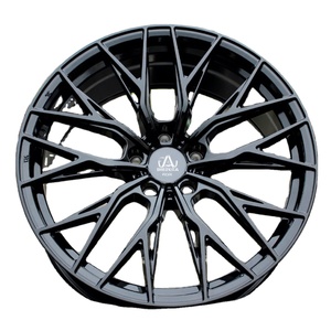 <span class=keywords><strong>Jantes</strong></span> de voiture en alliage d'aluminium noir de <span class=keywords><strong>18</strong></span> <span class=keywords><strong>pouces</strong></span>, PCD 100-127 ET0-50, roues en aluminium forgé, nouvelles <span class=keywords><strong>jantes</strong></span> de course haute performance pour le marché secondaire - Product Image 1