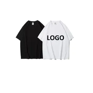 Nuovo stile personalizzato 100% cotone 280 grammi in bianco Camisas Ropa Hombre serigrafia Oversize t-shirt per gli uomini