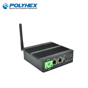 Polyhex iMX6ULL oem 4g wifi mini อุตสาหกรรม pc รวม gps pc สําหรับกันน้ํากลางแจ้งฝังกล่องอุตสาหกรรม pc