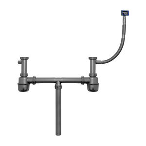 OSONOE – Support de personnalisation, évier de <span class=keywords><strong>cuisine</strong></span> moderne réglable, <span class=keywords><strong>anti</strong></span>-<span class=keywords><strong>odeur</strong></span>, raccord de tuyau d'évacuation, filtre en plastique PP - Product Image 1