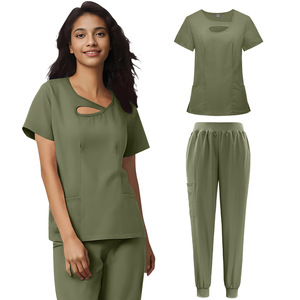 Uniformes d'infirmières en gros - Haute durabilité, infroissables, blouses de laboratoire et tenues médicales, faible MOQ, échantillon offert - Product Image 2