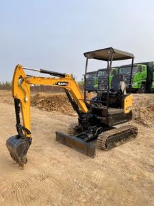 Excavadora Usada Sany SY16C, Mini Excavadora Hidráulica de Orugas, Motor Yanmar Euro IV, SY16U, Mini Excavadora con Cabina Abierta para Agricultura con Certificación CE - Product Image 3