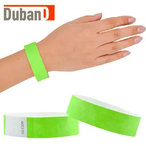 Printable Tyvek wristbands waterproof disposable party supplies bracelet tickets ID wristbands for events and party