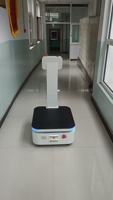 Robot mobile AGV AMR F90 500KG avec remorquage, navigation laser SLAM, précision de 5 cm, recharge automatique pour la logistique d'entrepôt et d'usine